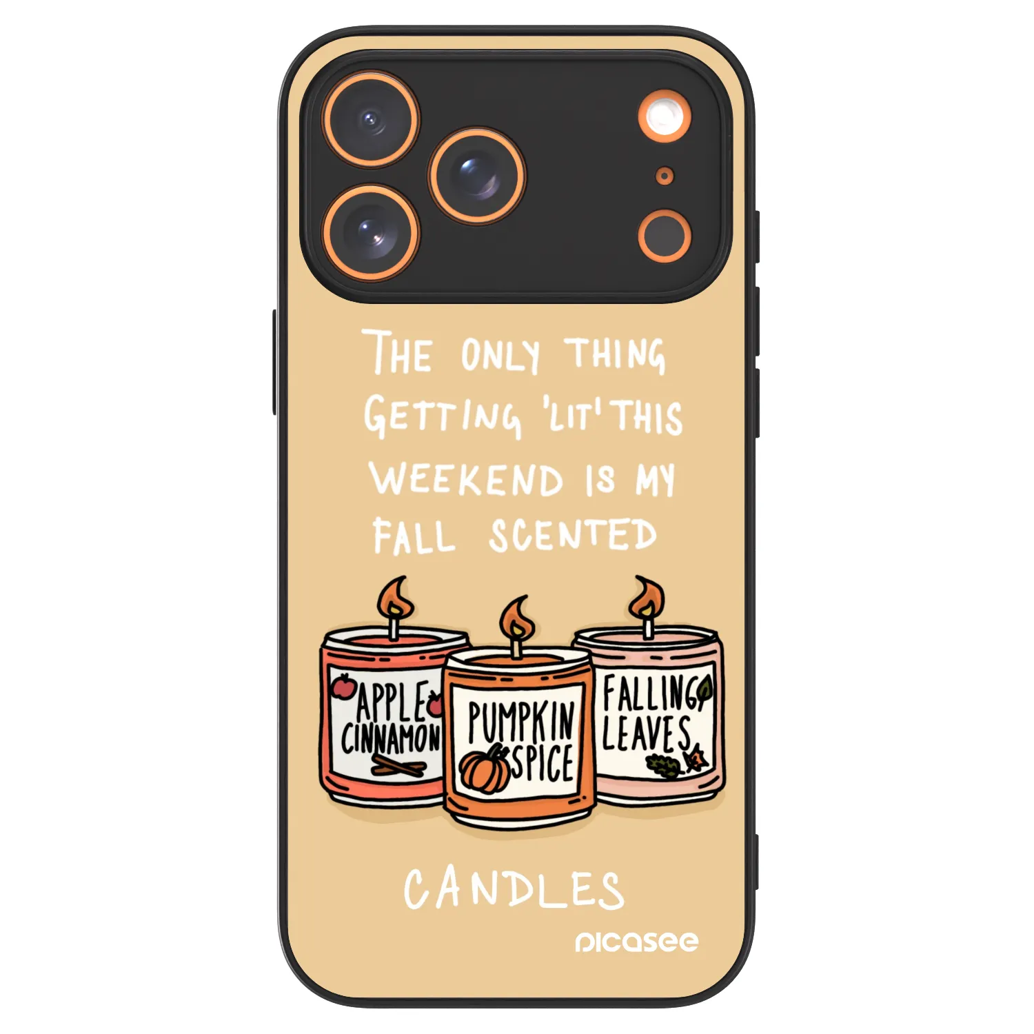 Picasee ULTIMATE CASE pentru Apple iPhone 18 Pro Max - Candles