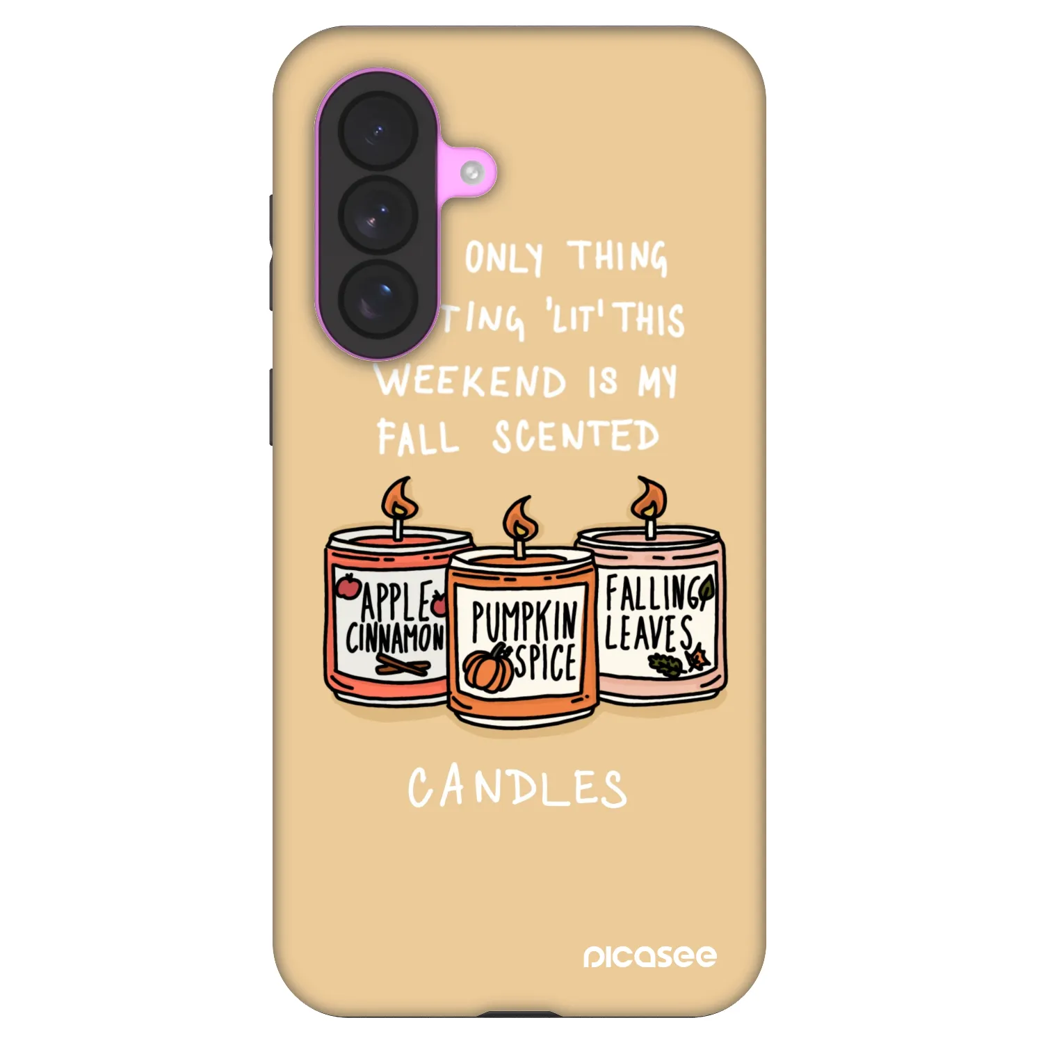 Picasee Fashion Case pentru Samsung Galaxy A37 - Candles