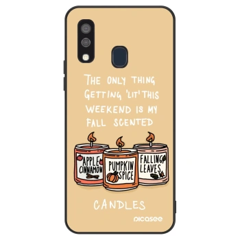 Husă pentru Samsung Galaxy A40 A405F - Candles