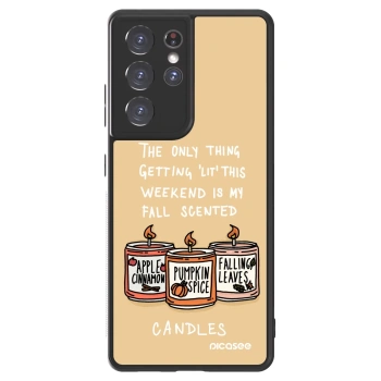 Picasee ULTIMATE CASE pentru Samsung Galaxy S21 Ultra 5G G998B - Candles