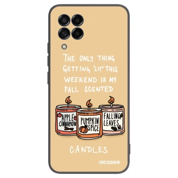 Husă pentru Samsung Galaxy M53 5G - Candles