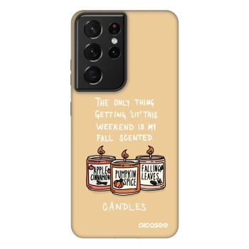 Husă pentru Samsung Galaxy S21 Ultra 5G G998B - Candles