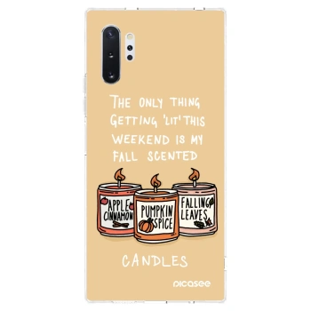 Husă pentru Samsung Galaxy Note 10+ N975F - Candles