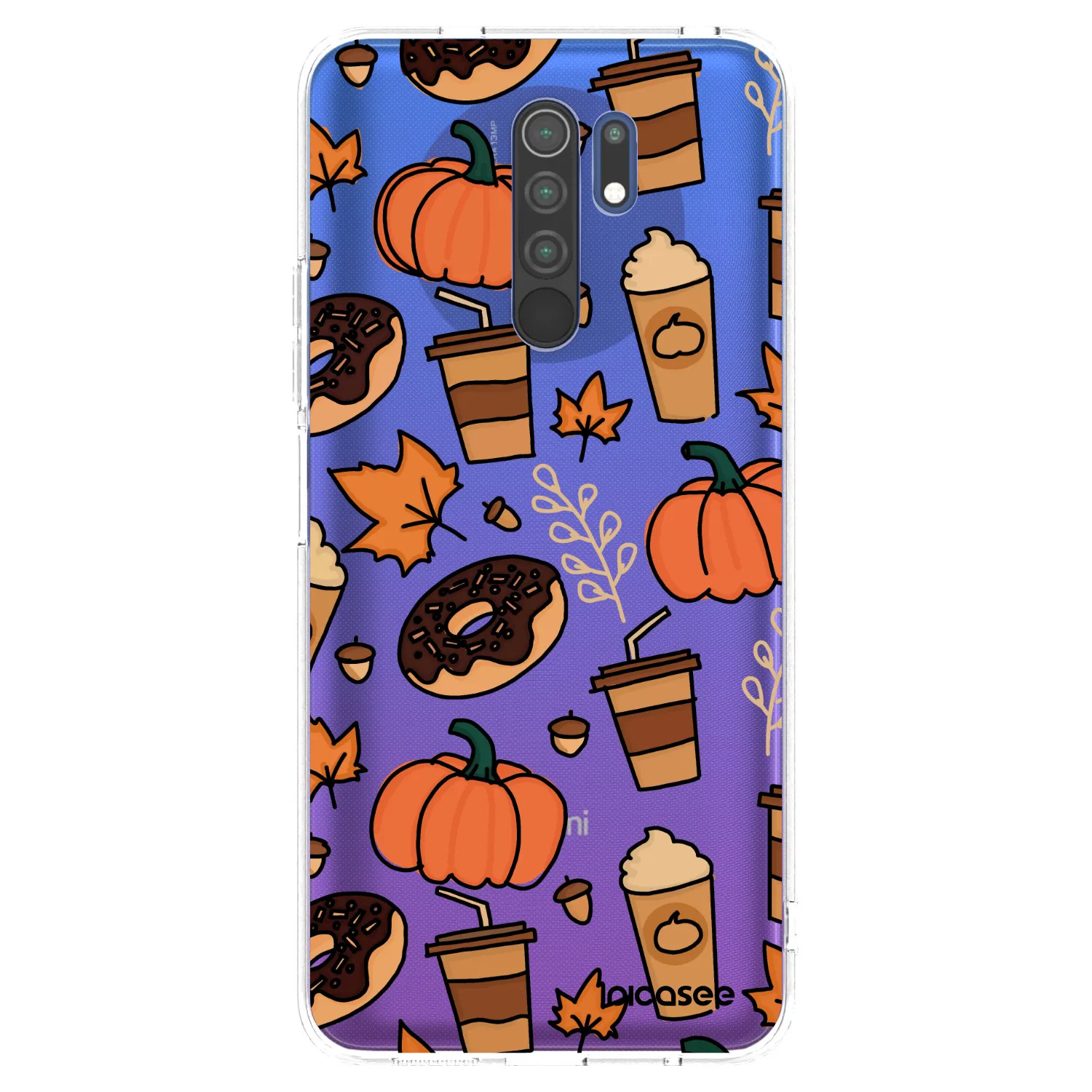 Picasee husă transparentă din silicon pentru Xiaomi Redmi 9 - Fallovers