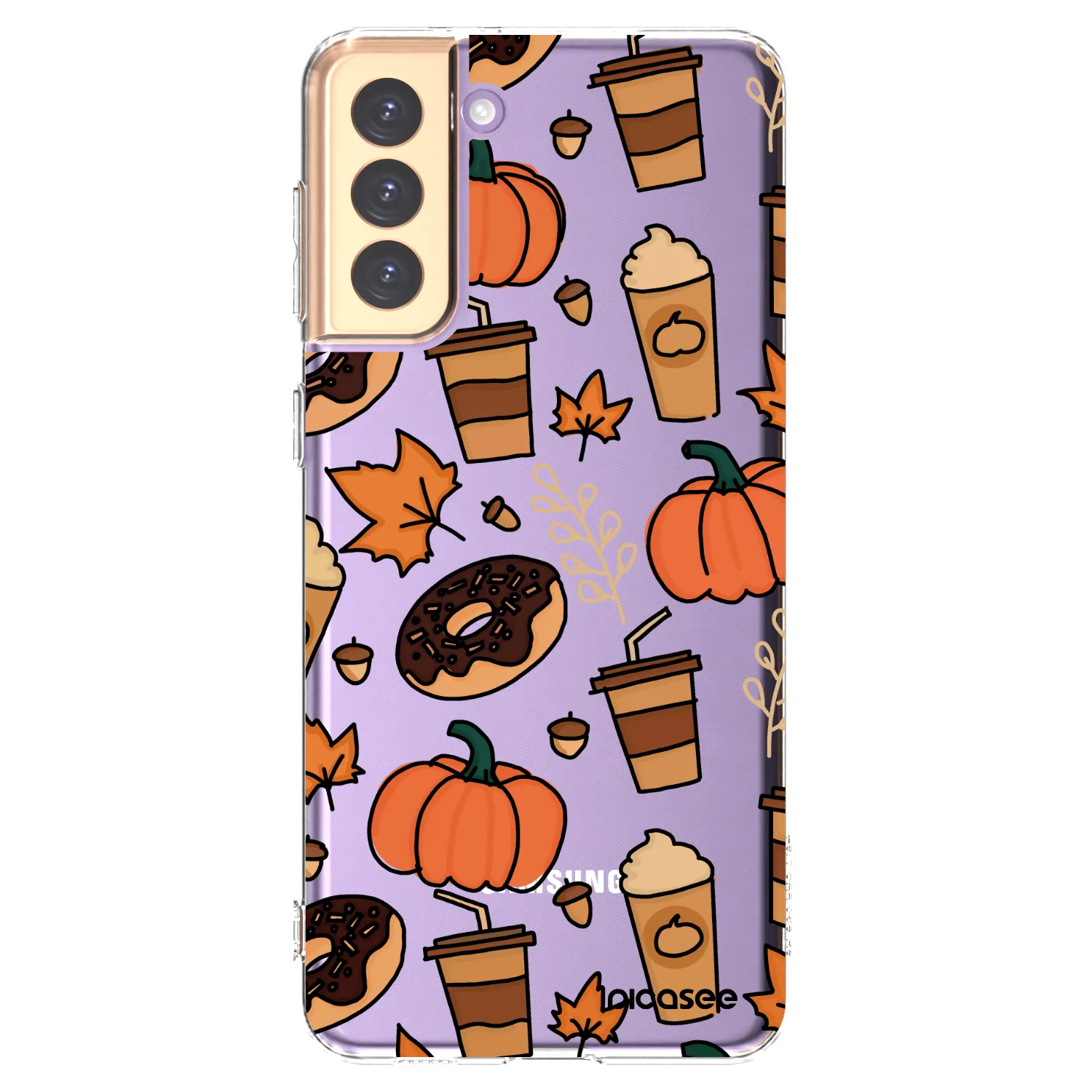 Picasee husă transparentă din silicon pentru Samsung Galaxy S21+ 5G G996F - Fallovers