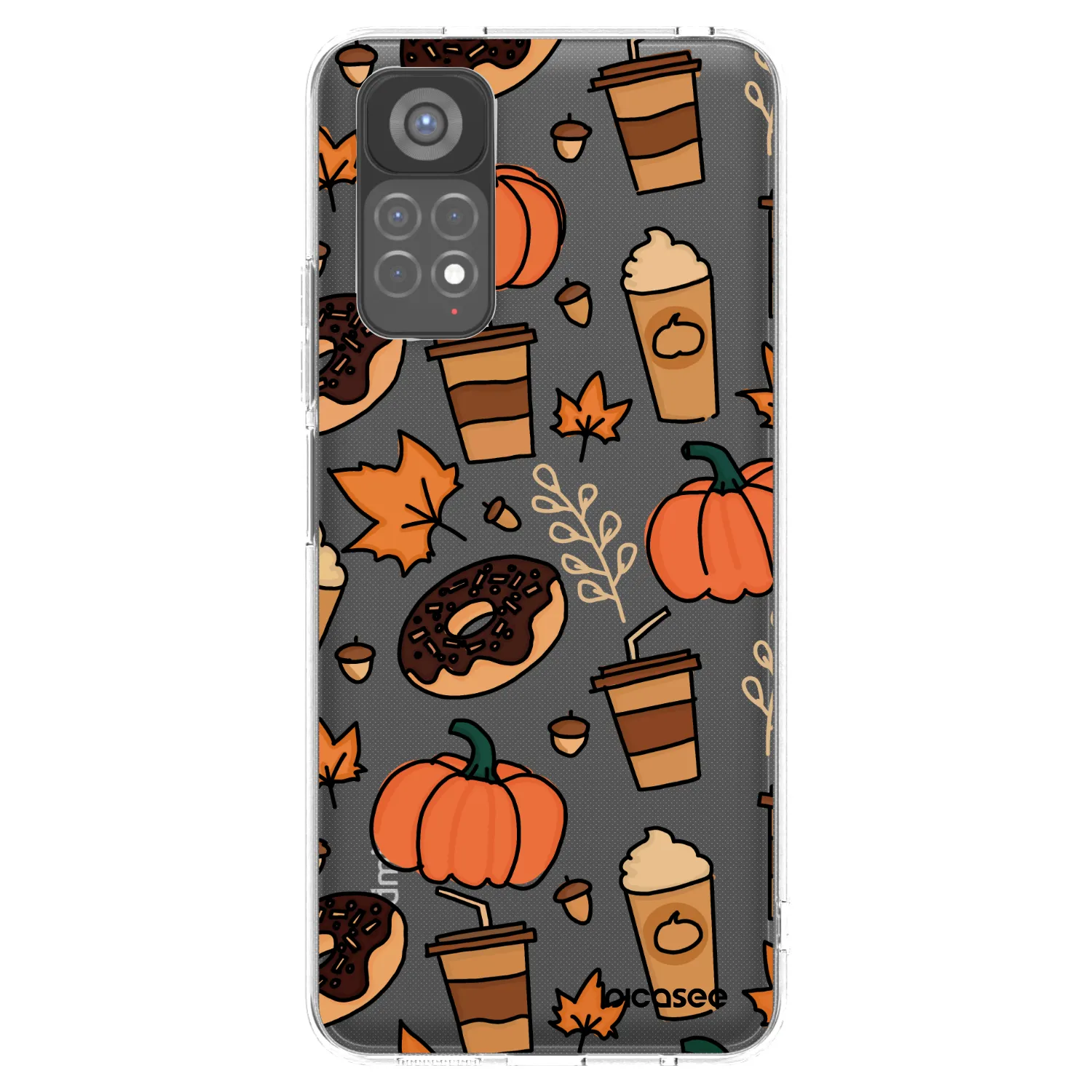 Picasee husă transparentă din silicon pentru Xiaomi Redmi Note 11S 5G - Fallovers