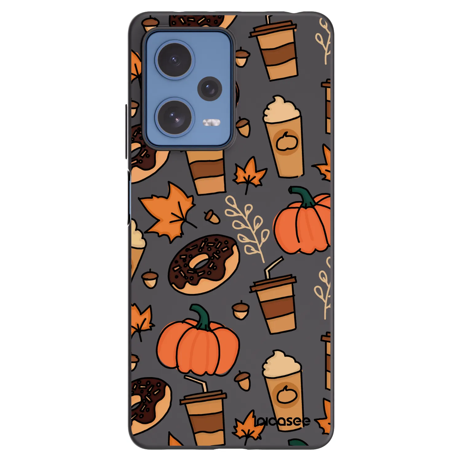 Picasee husă neagră din silicon pentru Xiaomi Redmi Note 12 Pro 5G - Fallovers