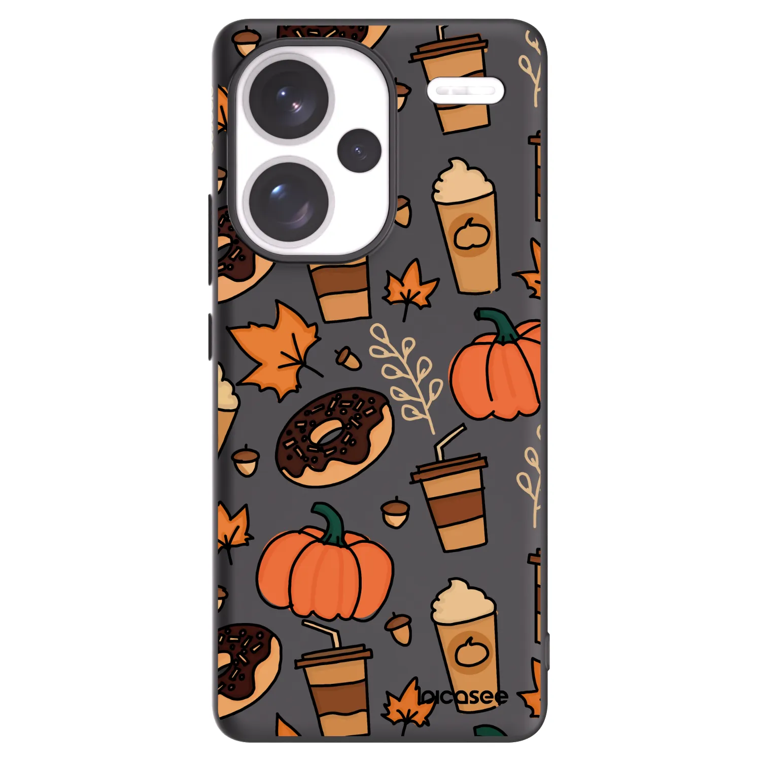 Picasee husă neagră din silicon pentru Xiaomi Redmi Note 13 Pro+ 5G - Fallovers