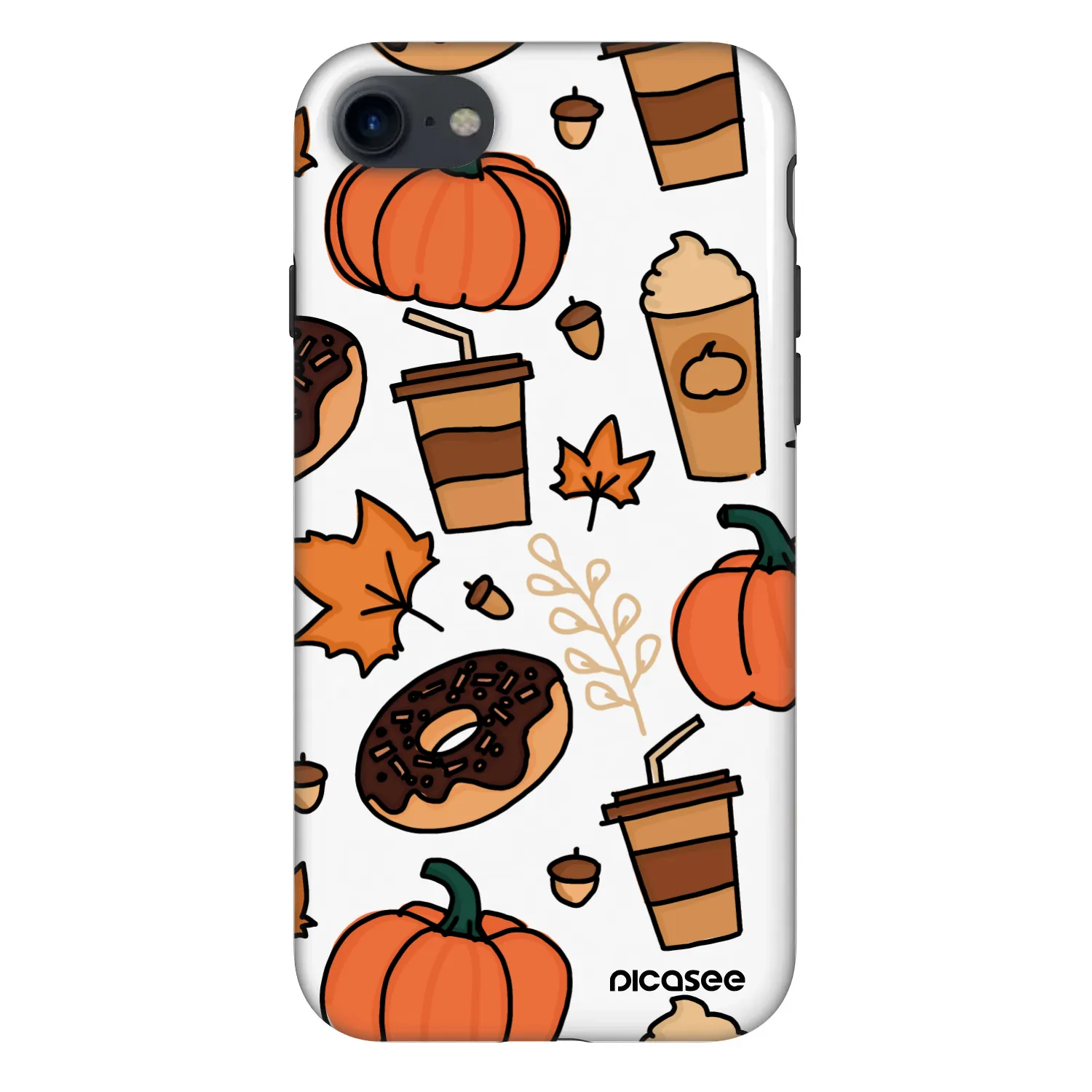 Picasee Fashion Case pentru Apple iPhone 8 - Fallovers