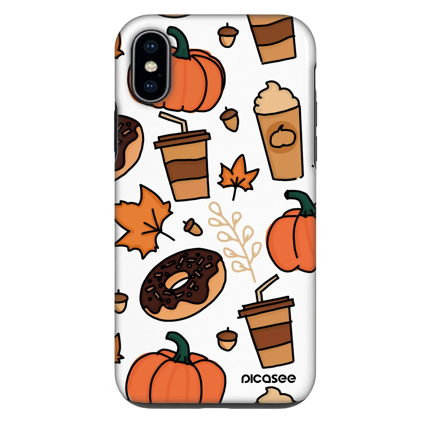 Picasee Fashion Case pentru Apple iPhone X/XS - Fallovers