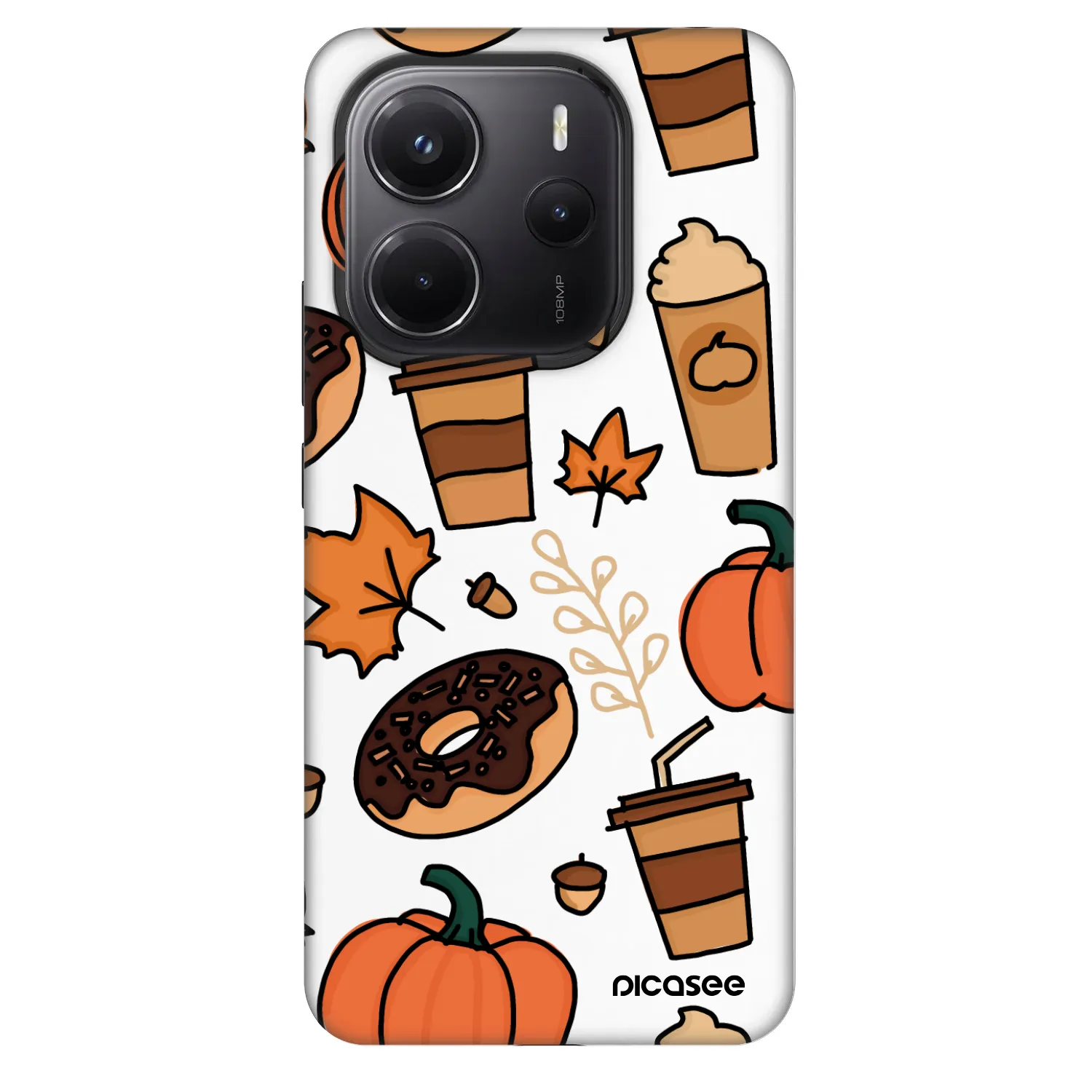 Picasee Fashion Case pentru Xiaomi Redmi Note 14 4G - Fallovers