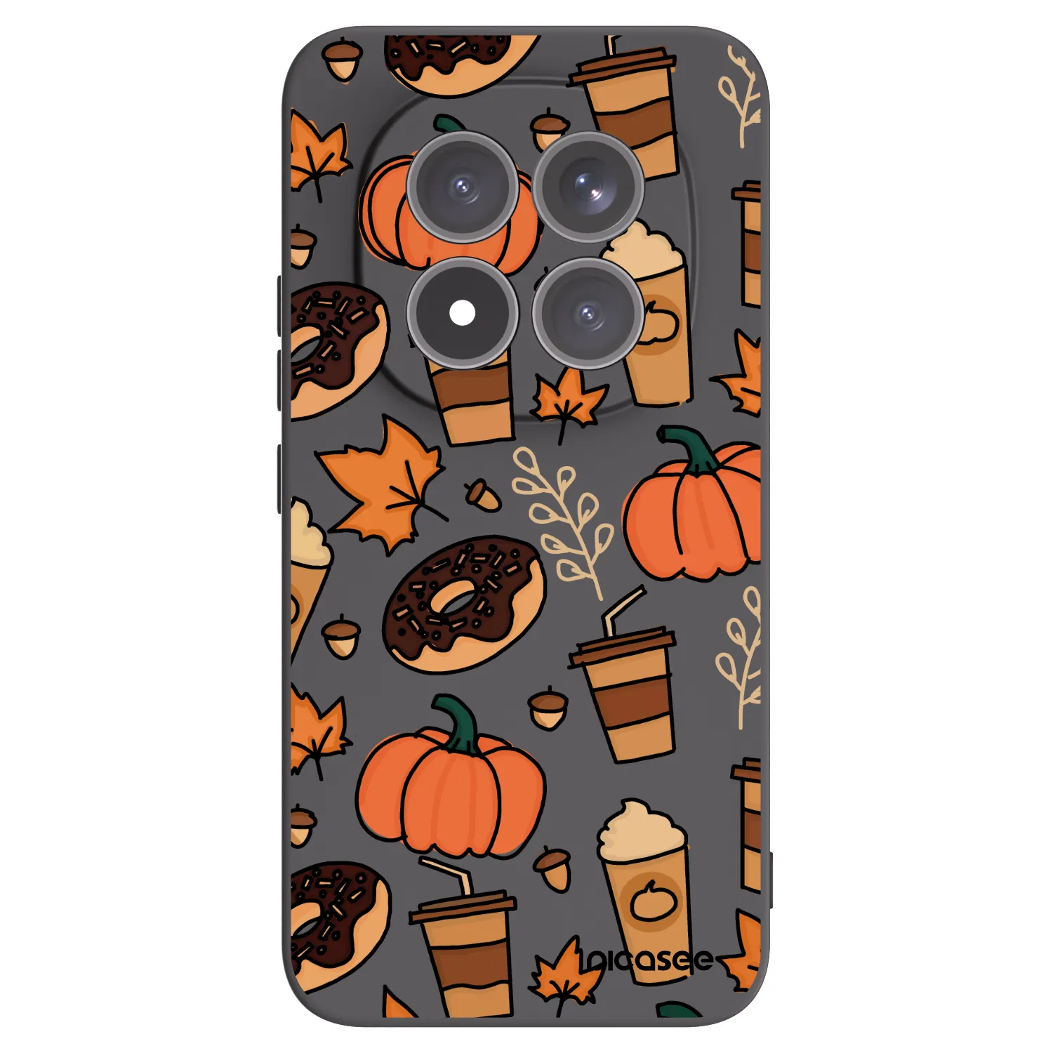 Picasee husă neagră din silicon pentru Xiaomi Redmi Note 15 Pro+ - Fallovers