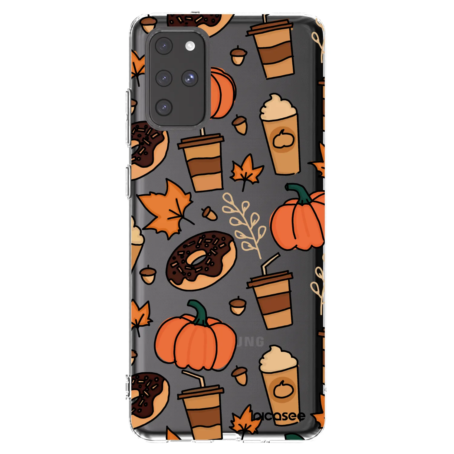 Picasee husă transparentă din silicon pentru Samsung Galaxy S20+ G985F - Fallovers