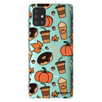 Picasee husă transparentă din silicon pentru Samsung Galaxy M51 M515F - Fallovers