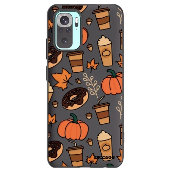Picasee husă neagră din silicon pentru Xiaomi Redmi Note 10 Pro - Fallovers
