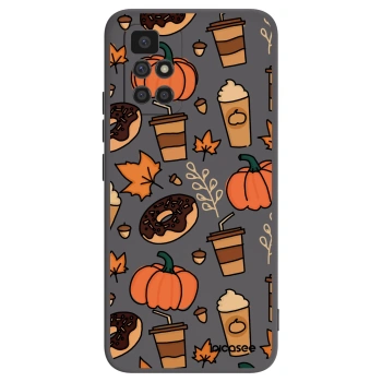 Picasee husă neagră din silicon pentru Xiaomi Redmi 10 - Fallovers