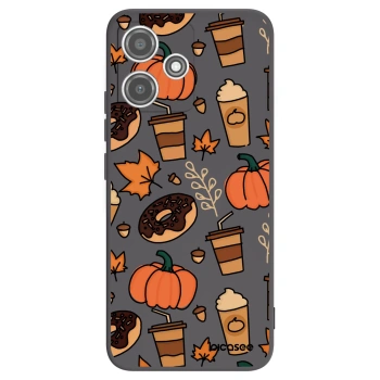 Picasee husă neagră din silicon pentru Xiaomi Redmi 12 5G - Fallovers