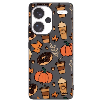 Picasee husă neagră din silicon pentru Xiaomi Redmi Note 13 Pro+ 5G - Fallovers