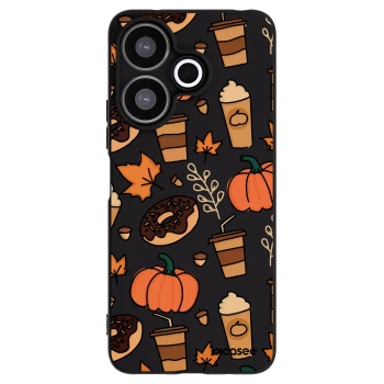 Picasee husă neagră din silicon pentru Xiaomi Redmi 13 4G - Fallovers
