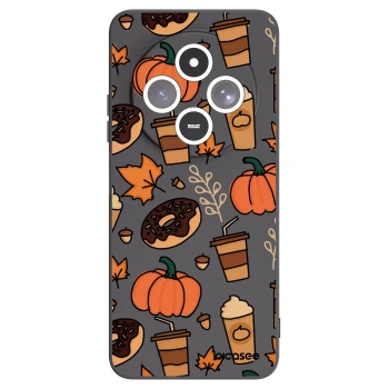 Picasee husă neagră din silicon pentru Xiaomi Redmi 14C - Fallovers