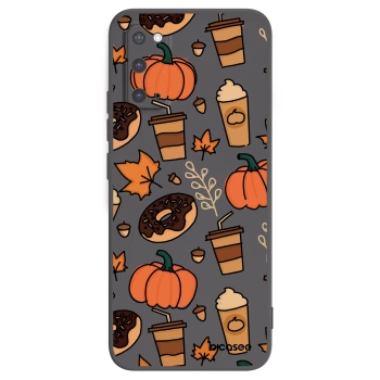 Picasee husă neagră din silicon pentru Samsung Galaxy S20 G980F - Fallovers