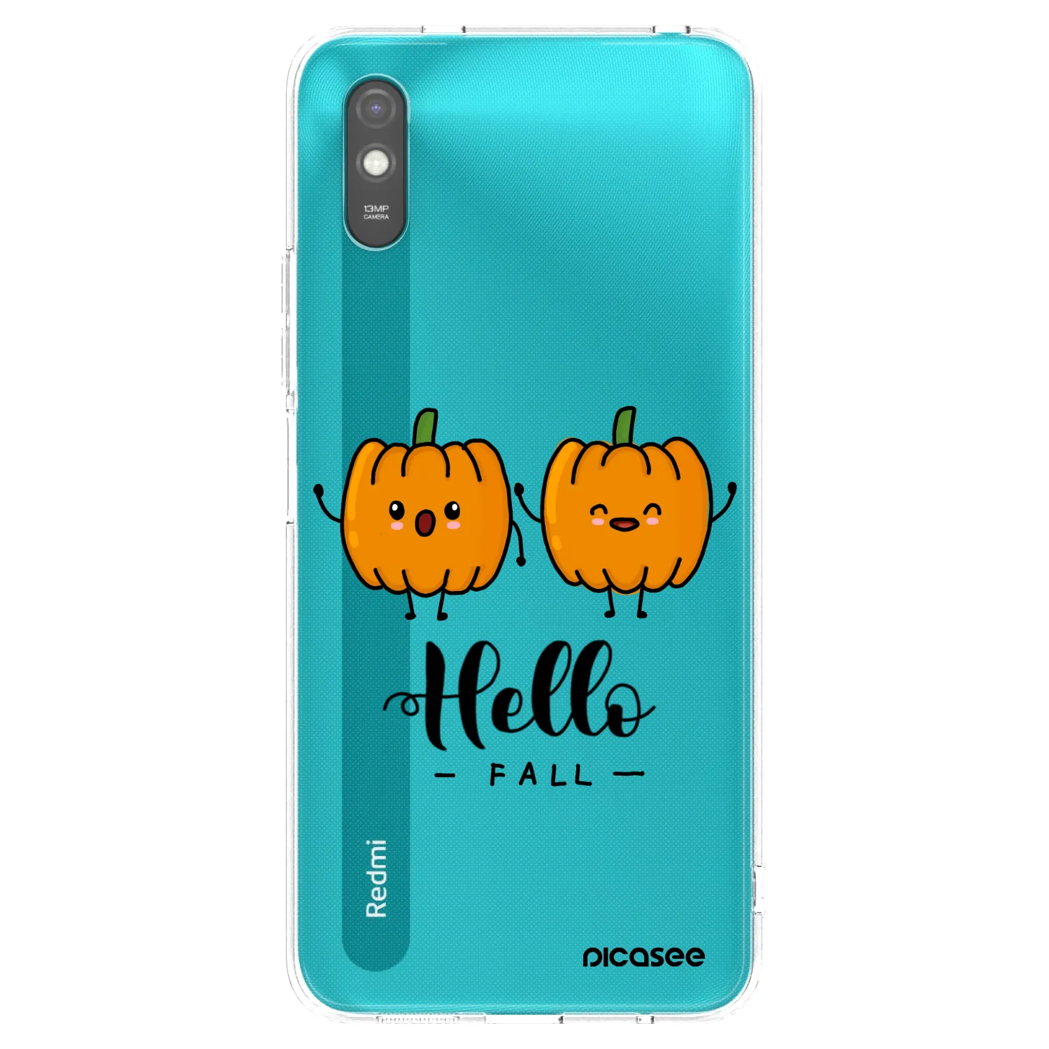 Picasee husă transparentă din silicon pentru Xiaomi Redmi 9A - Hallo Fall
