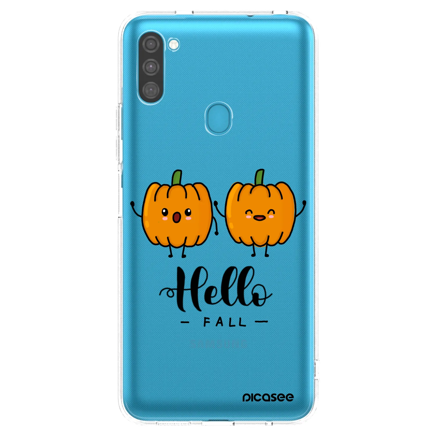 Picasee husă transparentă din silicon pentru Samsung Galaxy M11 - Hallo Fall