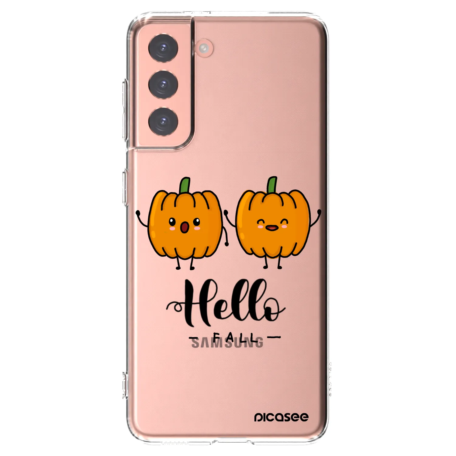 Picasee husă transparentă din silicon pentru Samsung Galaxy S21 5G G991B - Hallo Fall