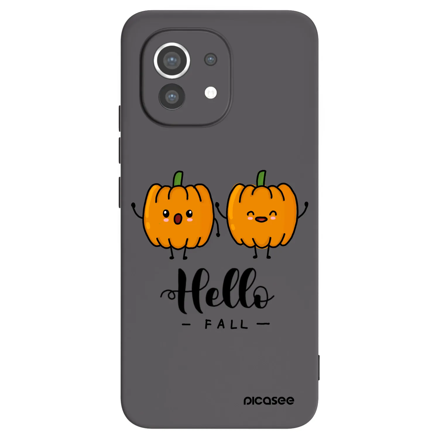 Picasee husă neagră din silicon pentru Xiaomi Mi 11 - Hallo Fall