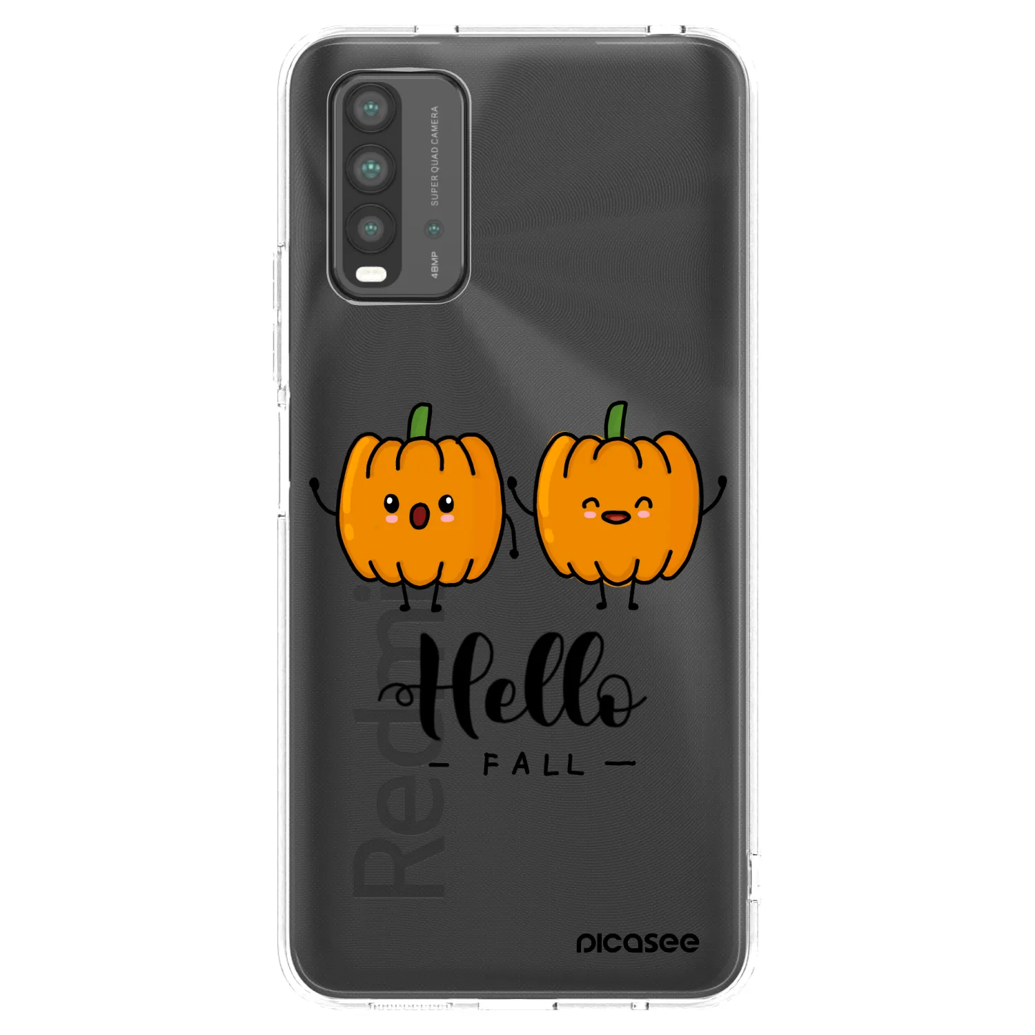Picasee husă transparentă din silicon pentru Xiaomi Redmi 9T - Hallo Fall