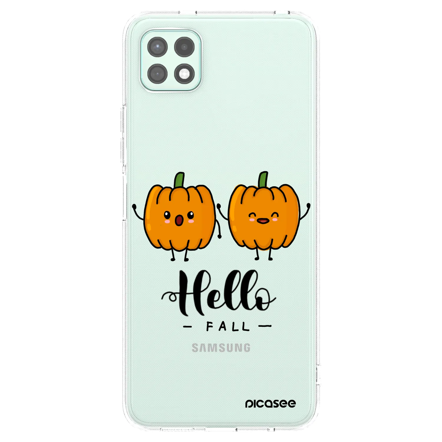 Picasee husă transparentă din silicon pentru Samsung Galaxy A22 A226B 5G - Hallo Fall