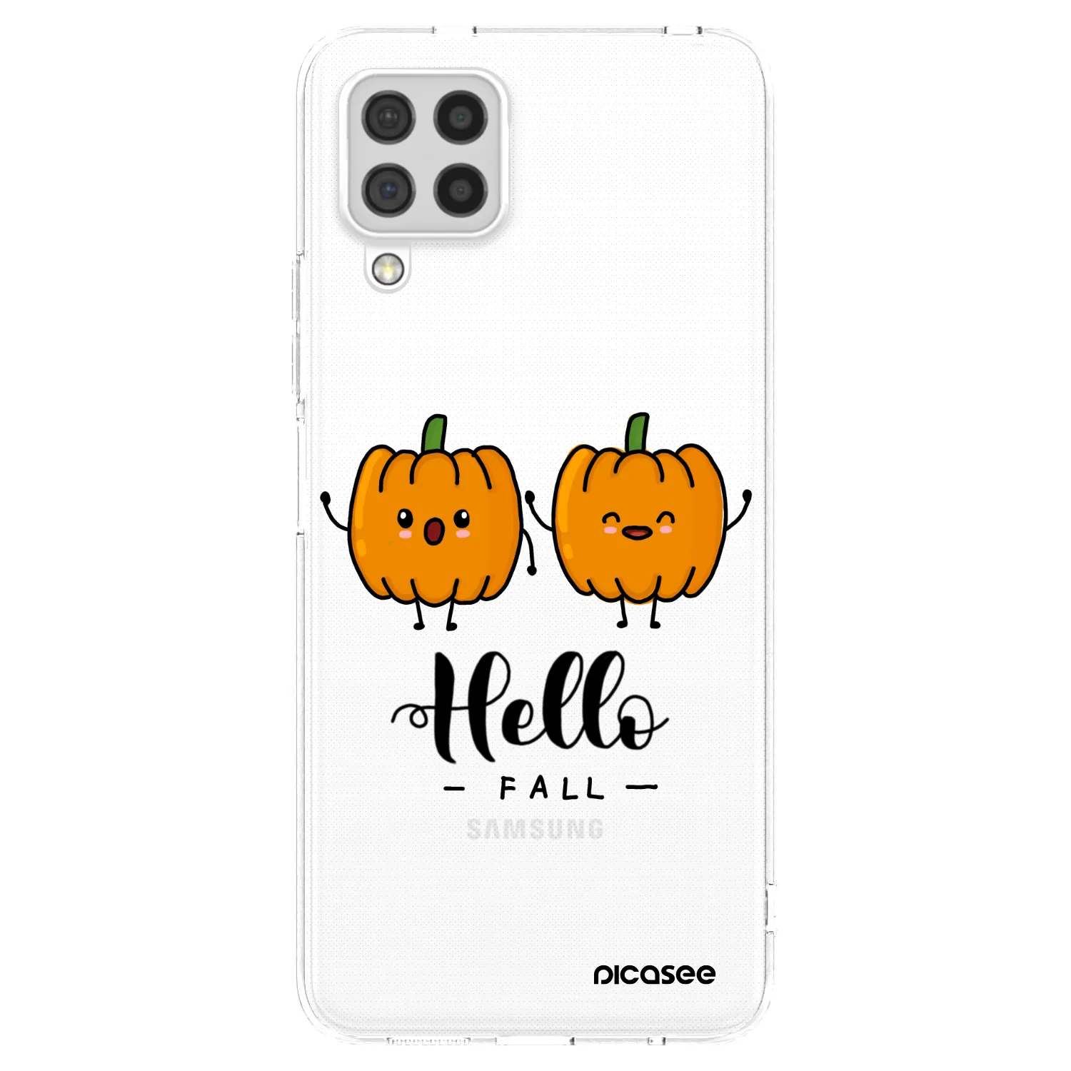 Picasee husă transparentă din silicon pentru Samsung Galaxy A22 A225F 4G - Hallo Fall