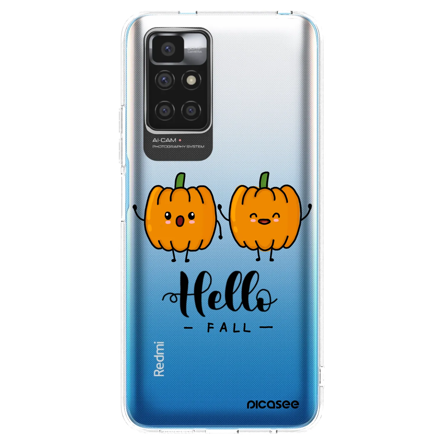 Picasee husă transparentă din silicon pentru Xiaomi Redmi 10 - Hallo Fall
