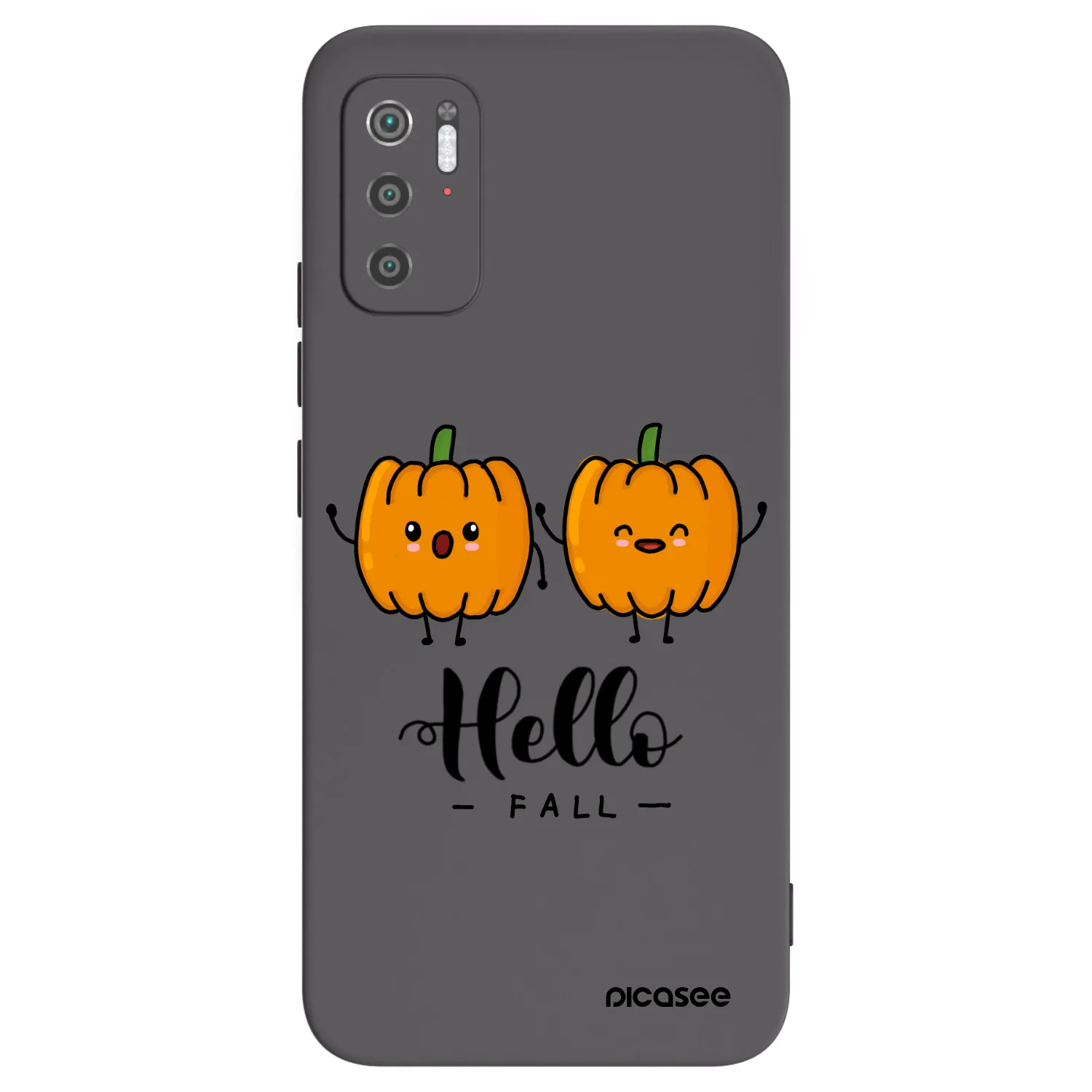 Picasee husă neagră din silicon pentru Xiaomi Poco M3 Pro 5G - Hallo Fall
