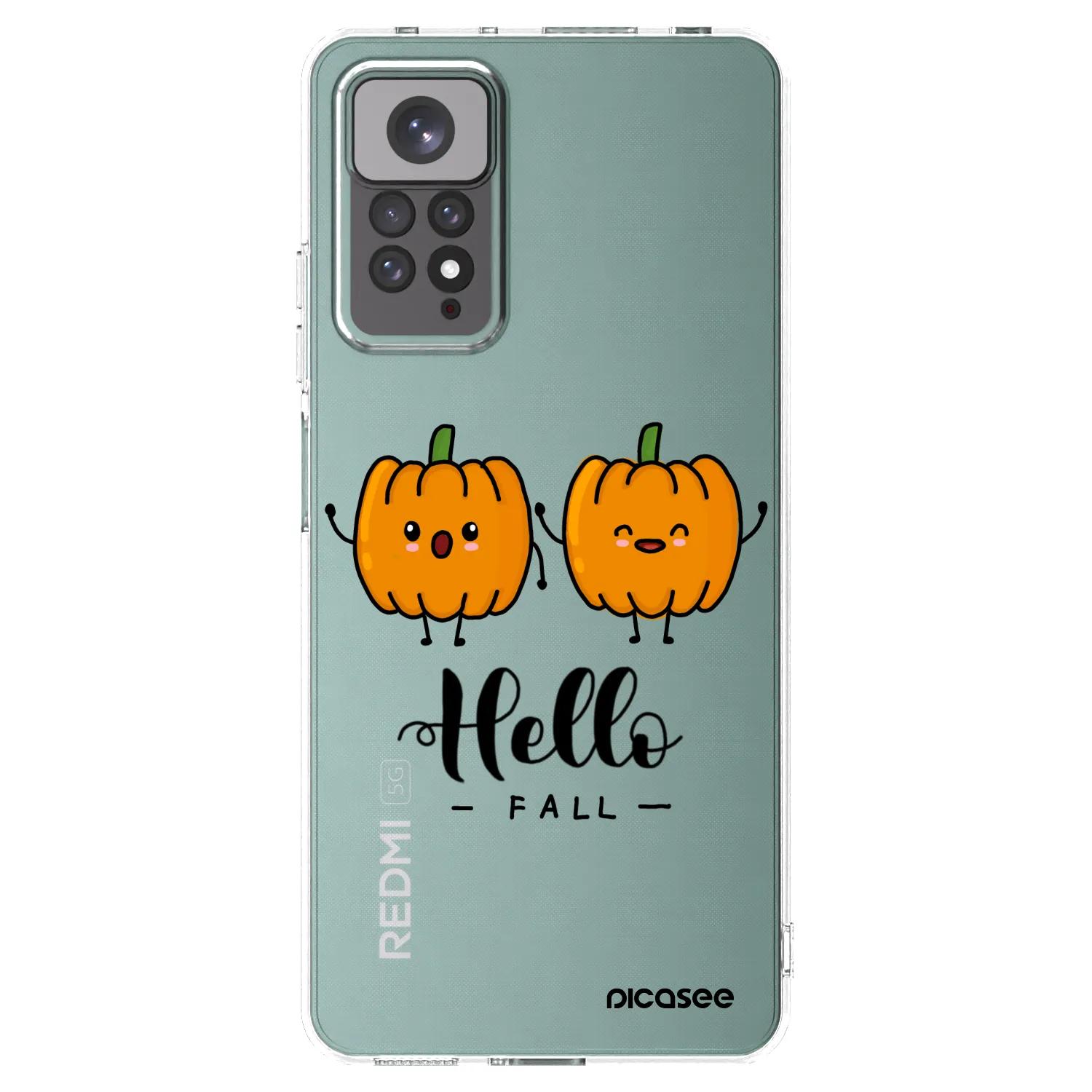 Picasee husă transparentă din silicon pentru Xiaomi Redmi Note 11 - Hallo Fall