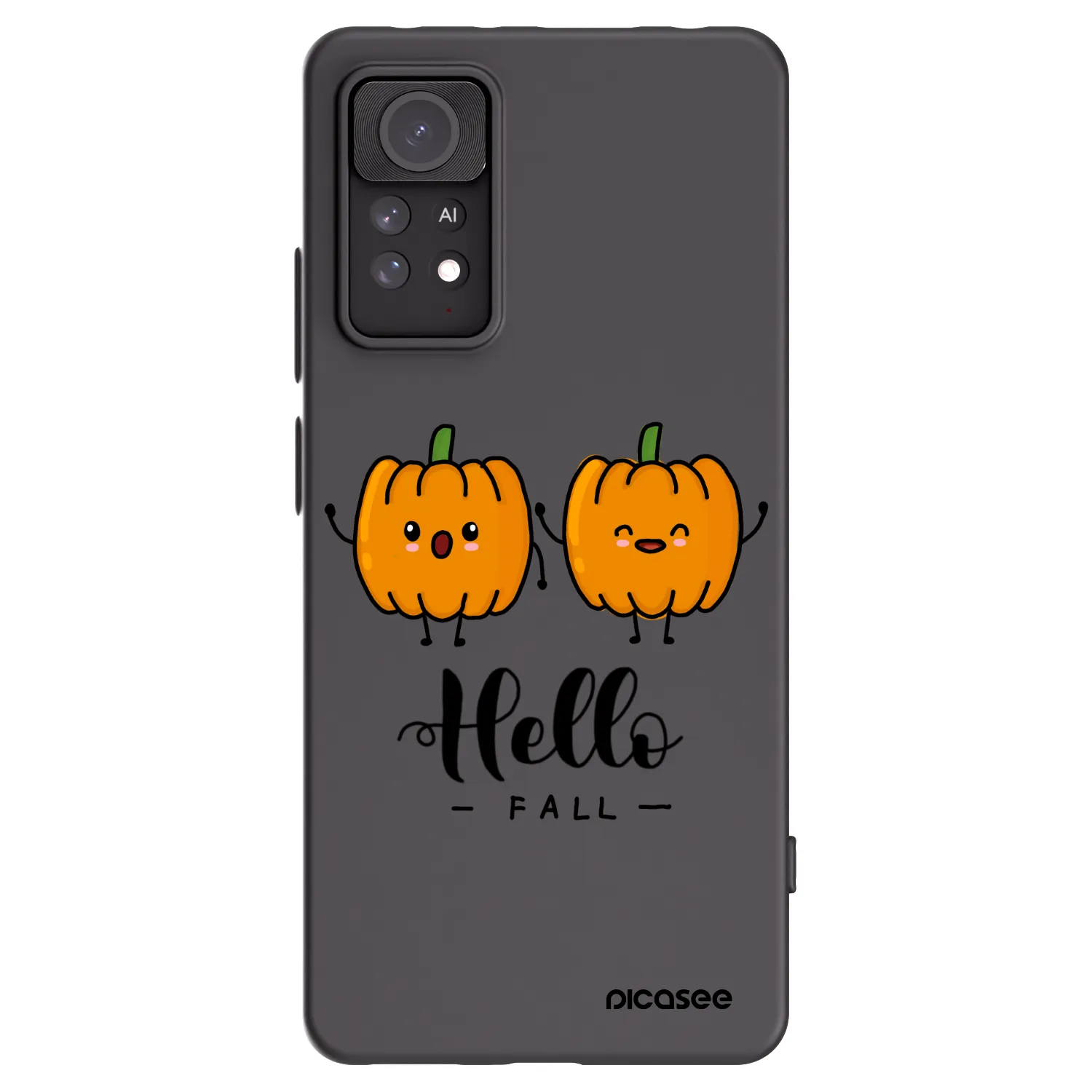 Picasee husă neagră din silicon pentru Xiaomi Redmi Note 11 Pro - Hallo Fall