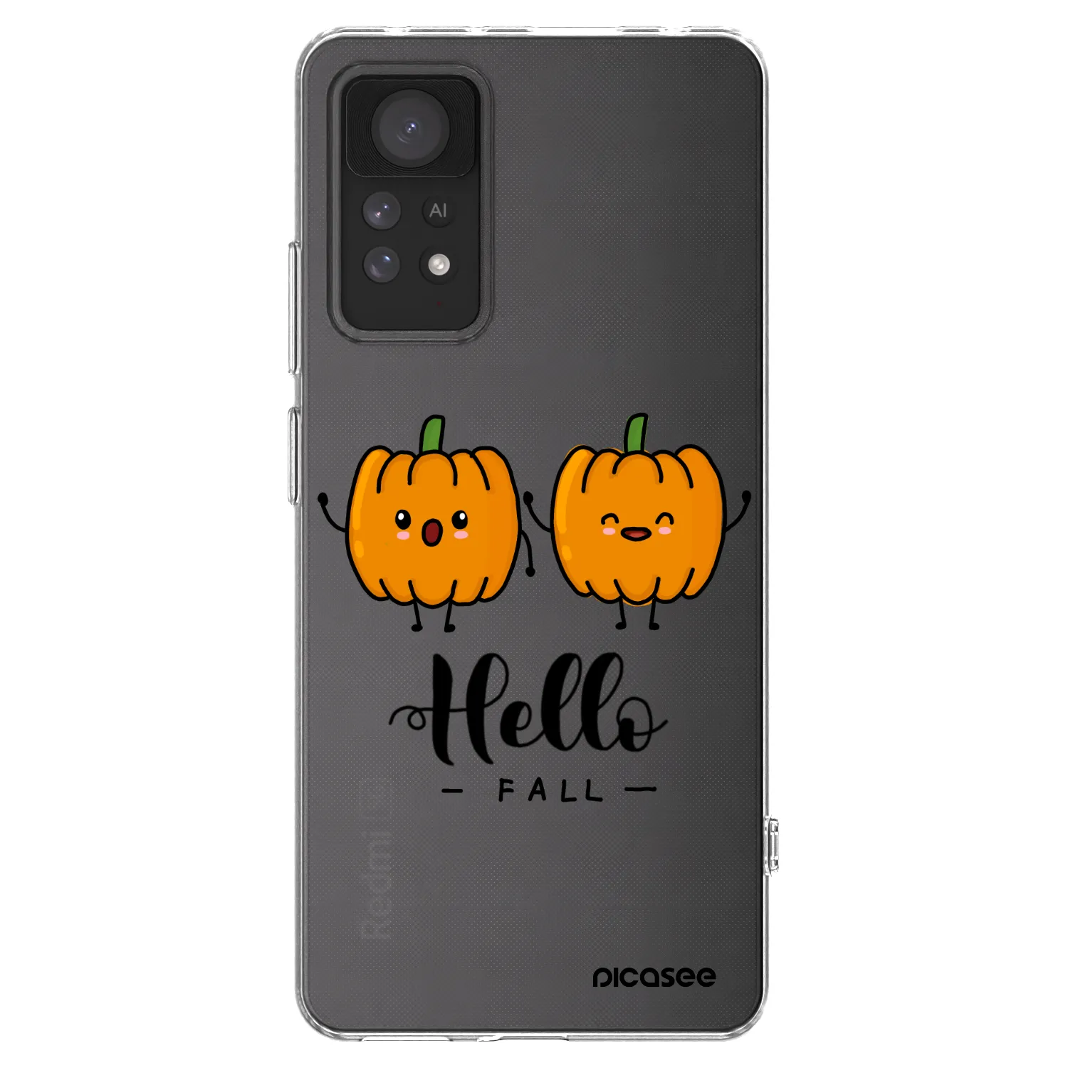 Picasee husă transparentă din silicon pentru Xiaomi Redmi Note 11 Pro - Hallo Fall