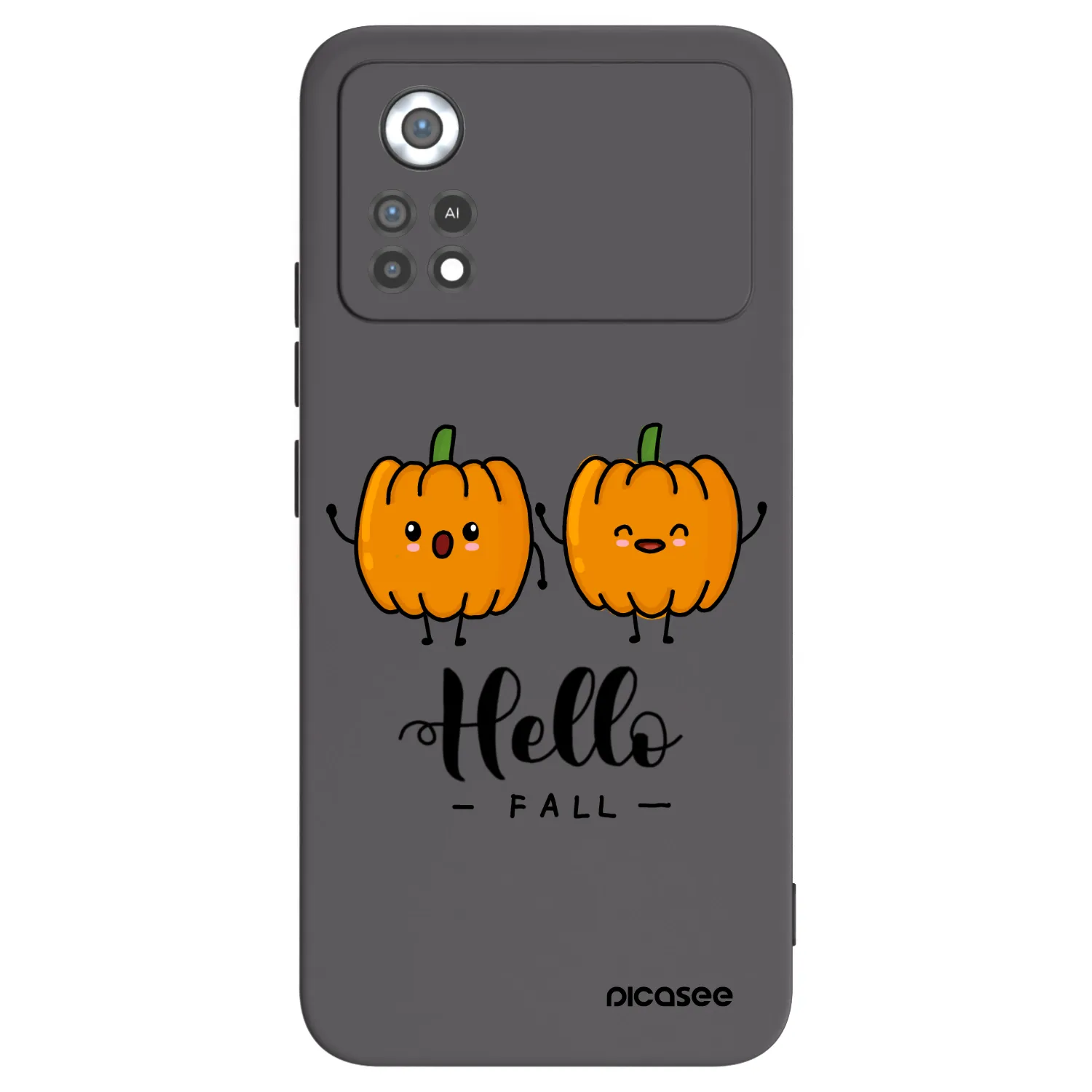 Picasee husă neagră din silicon pentru Xiaomi Poco X4 Pro 5G - Hallo Fall