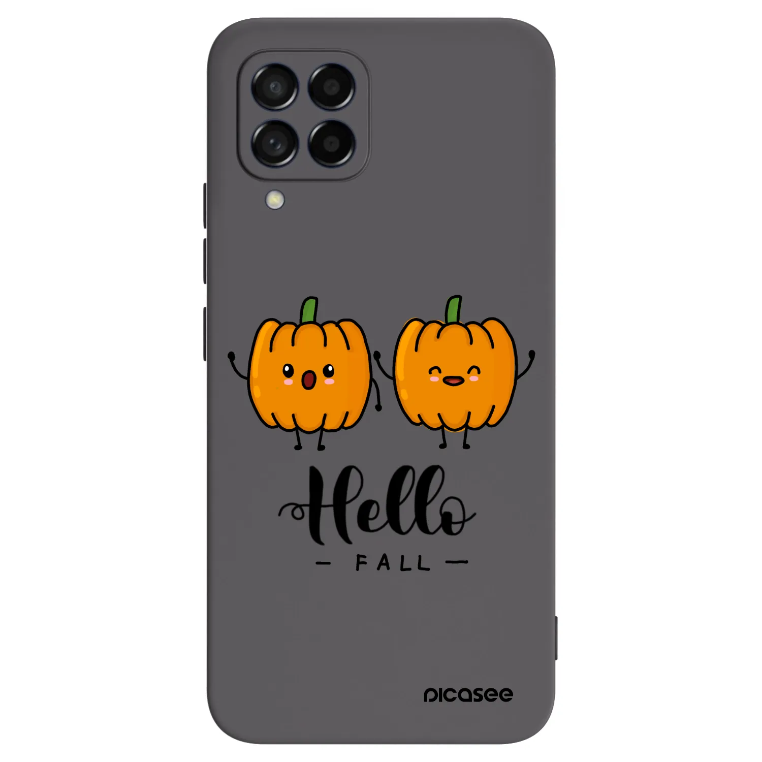 Picasee husă neagră din silicon pentru Samsung Galaxy M53 5G - Hallo Fall