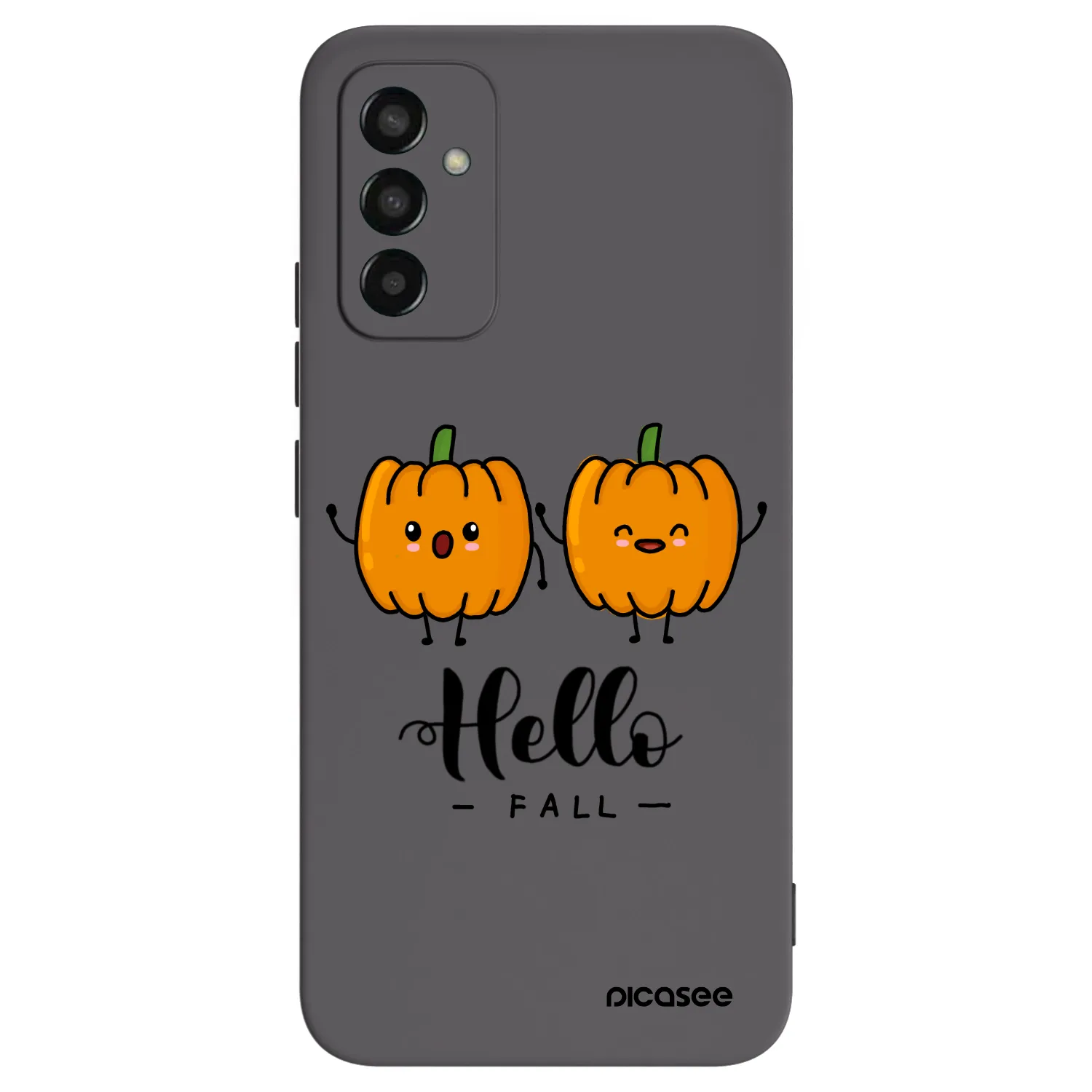 Picasee husă neagră din silicon pentru Samsung Galaxy M13 M135F - Hallo Fall