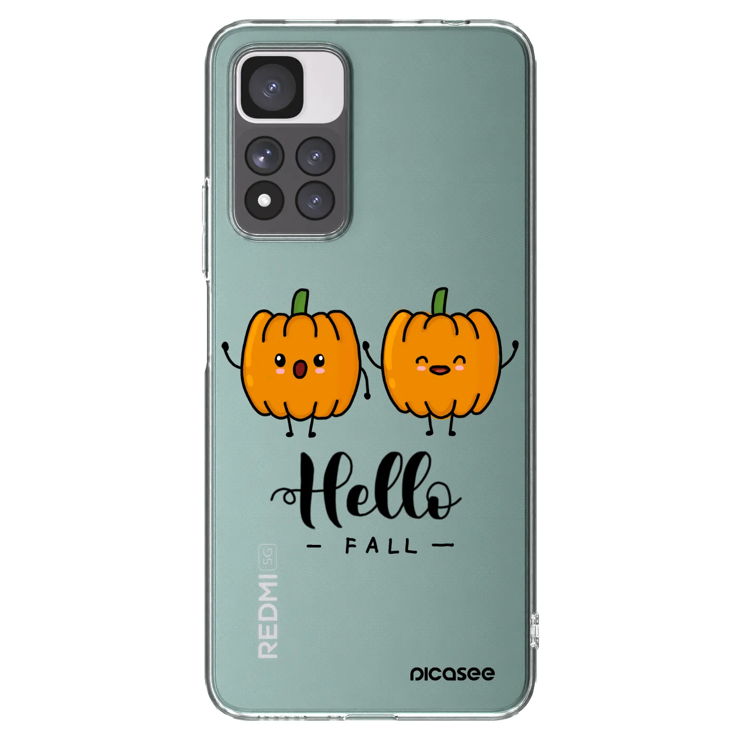 Picasee husă transparentă din silicon pentru Xiaomi Redmi Note 11 Pro+ 5G - Hallo Fall