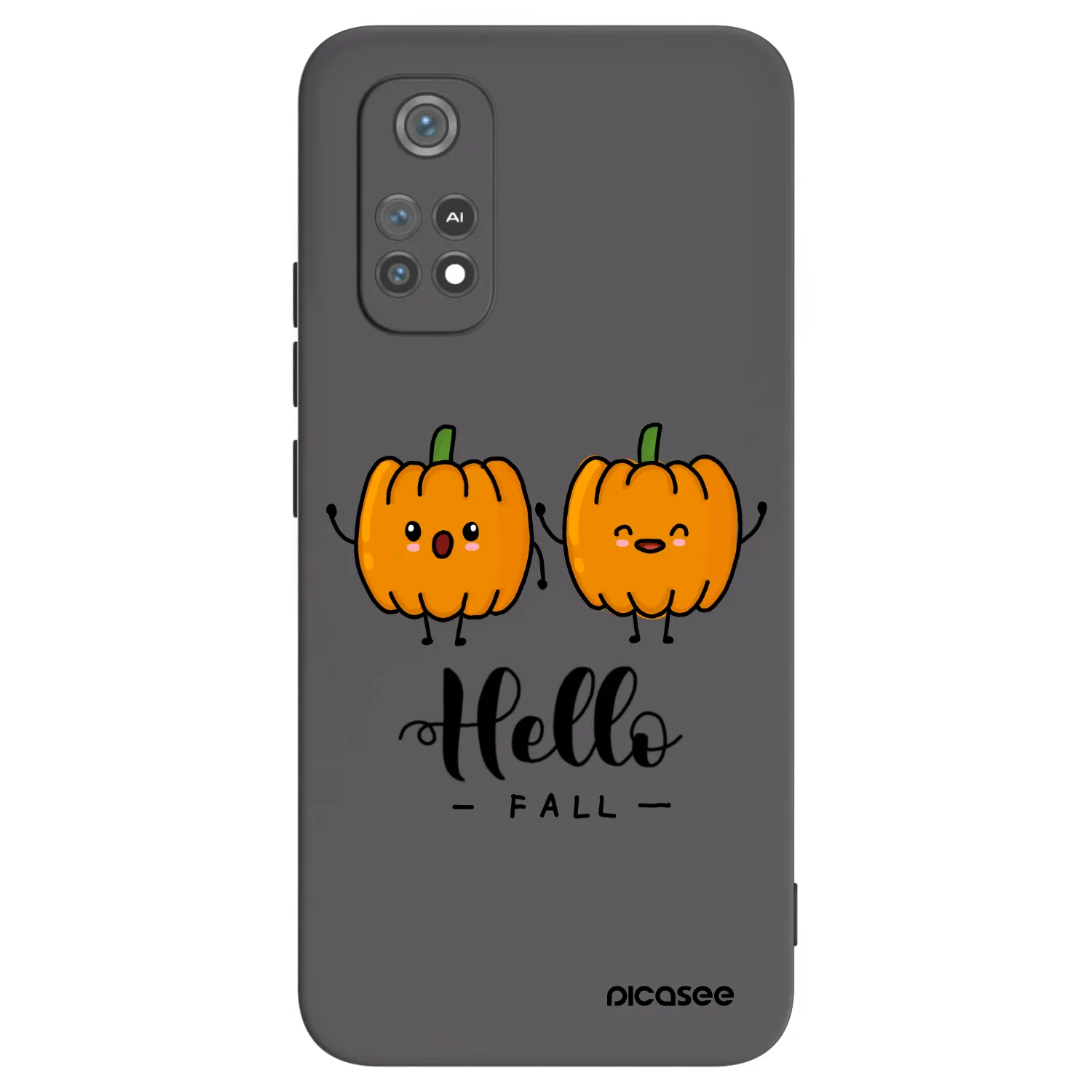 Picasee husă neagră din silicon pentru Xiaomi Poco M4 Pro - Hallo Fall