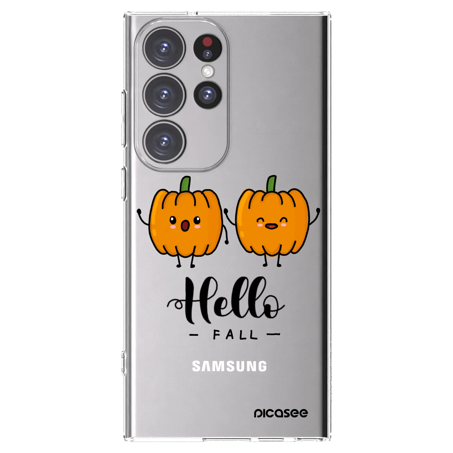 Picasee husă transparentă din silicon pentru Samsung Galaxy S23 Ultra 5G - Hallo Fall