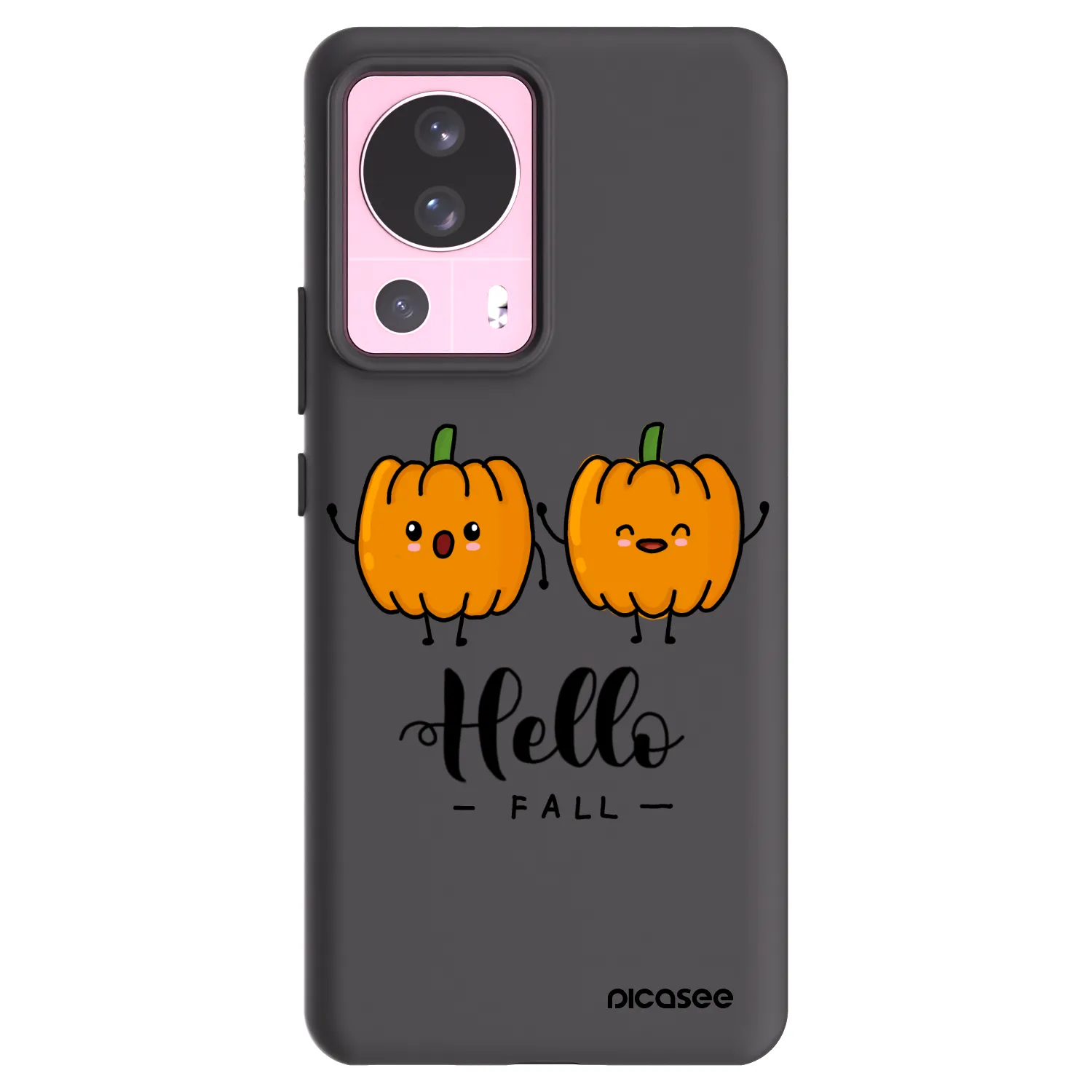 Picasee husă neagră din silicon pentru Xiaomi 13 Lite - Hallo Fall