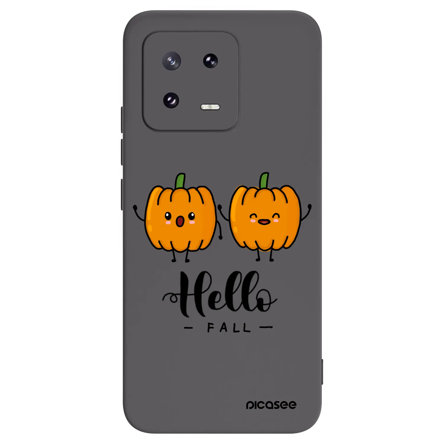 Picasee husă neagră din silicon pentru Xiaomi 13 Pro - Hallo Fall