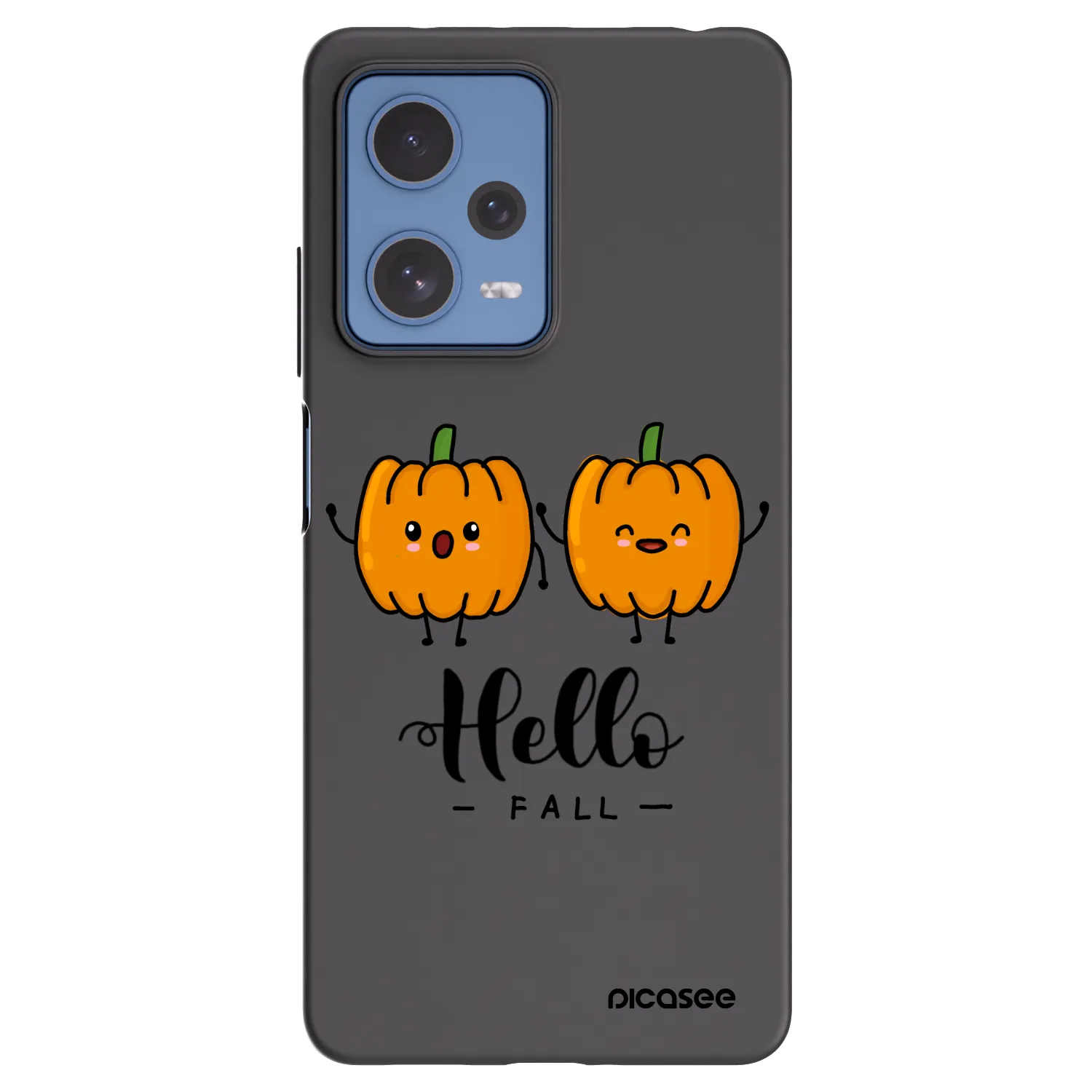 Picasee husă neagră din silicon pentru Xiaomi Redmi Note 12 Pro 5G - Hallo Fall