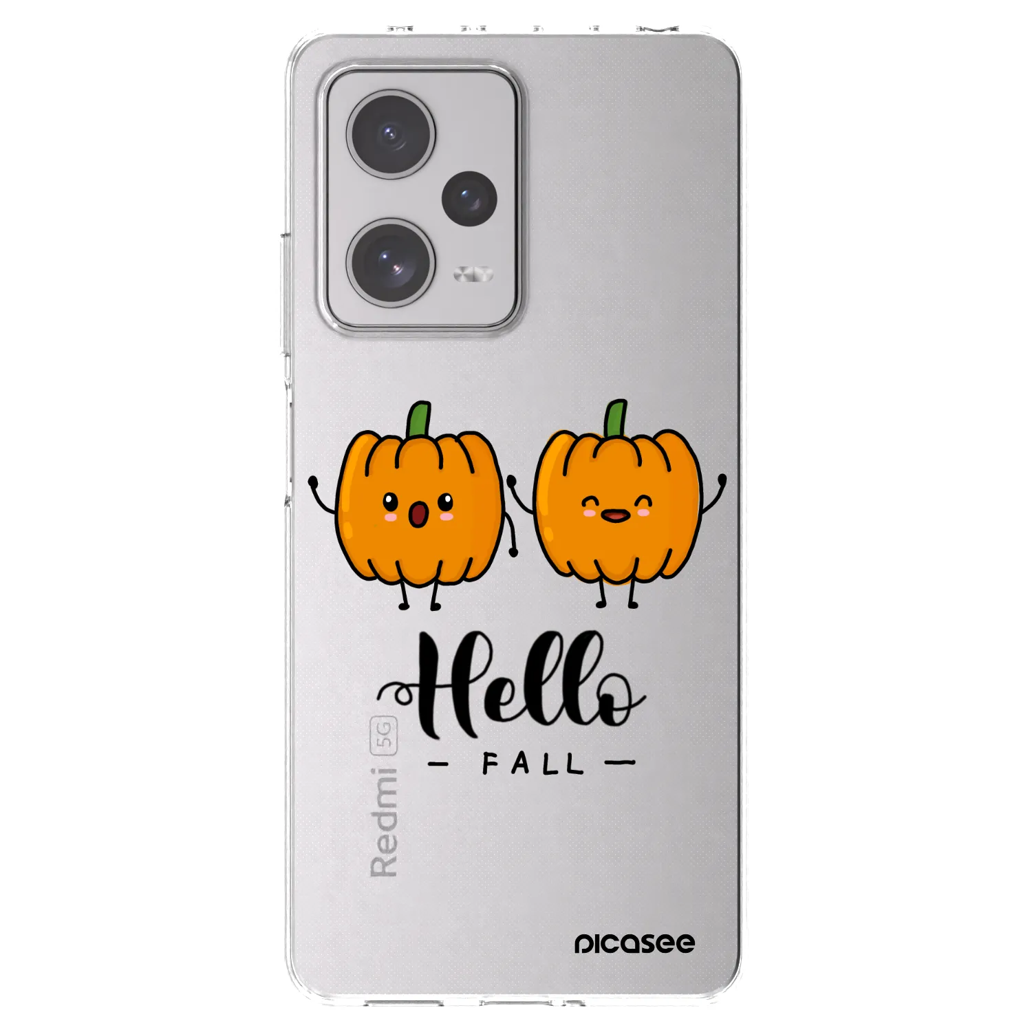 Picasee husă transparentă din silicon pentru Xiaomi Redmi Note 12 Pro+ 5G - Hallo Fall