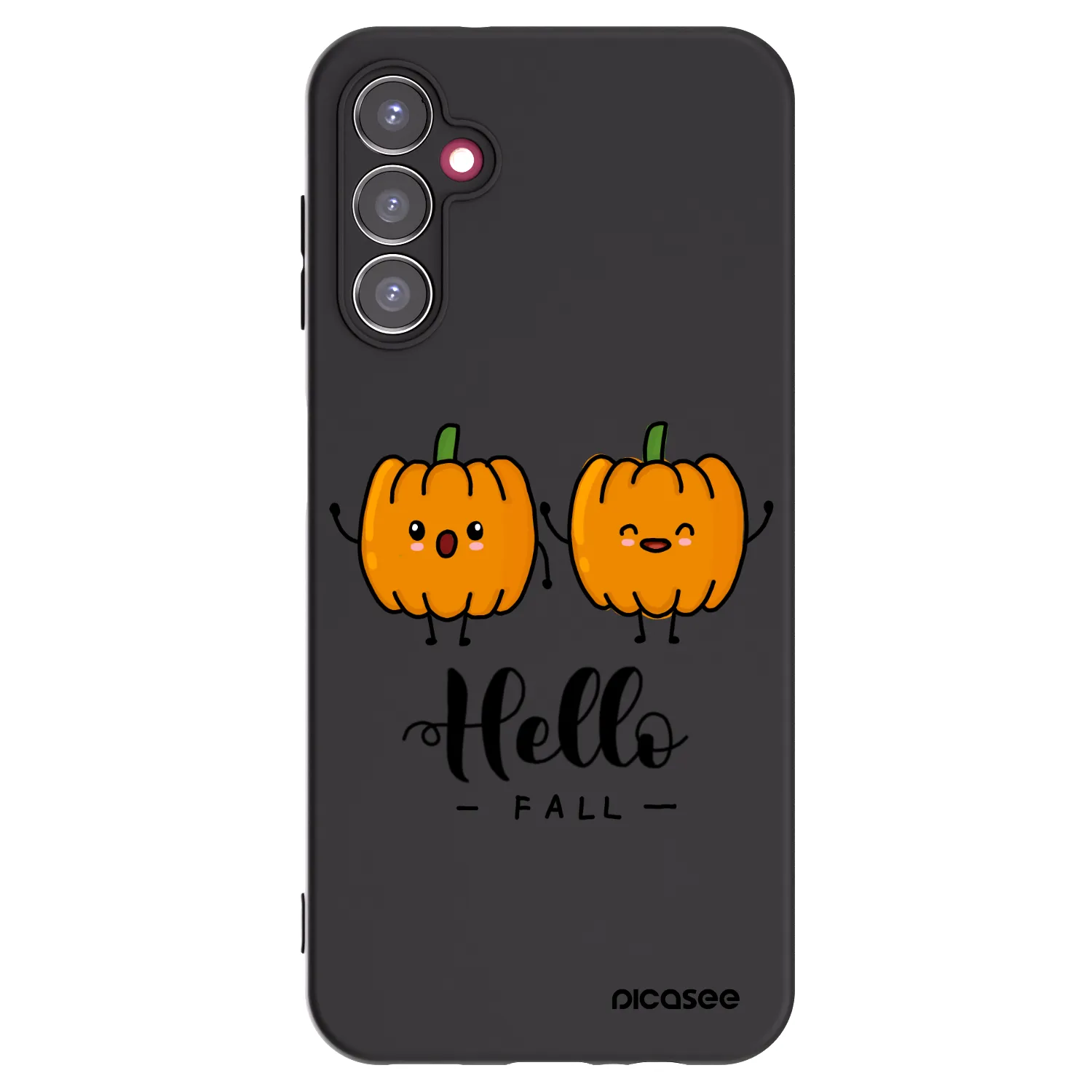 Picasee husă neagră din silicon pentru Samsung Galaxy A14 5G A146P - Hallo Fall