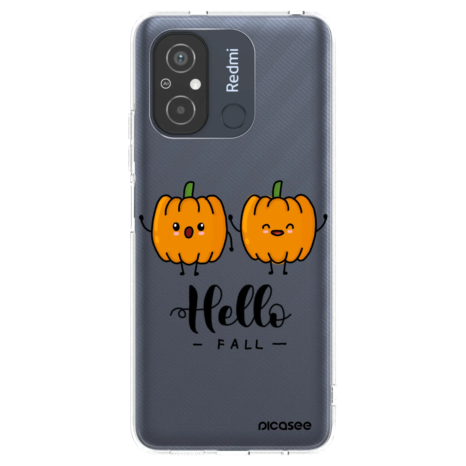 Picasee husă transparentă din silicon pentru Xiaomi Redmi 12C - Hallo Fall