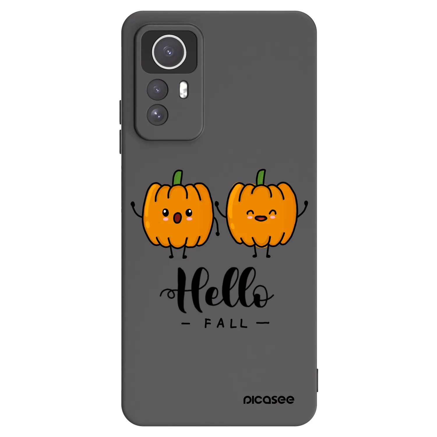 Picasee husă neagră din silicon pentru Xiaomi Redmi Note 12S - Hallo Fall